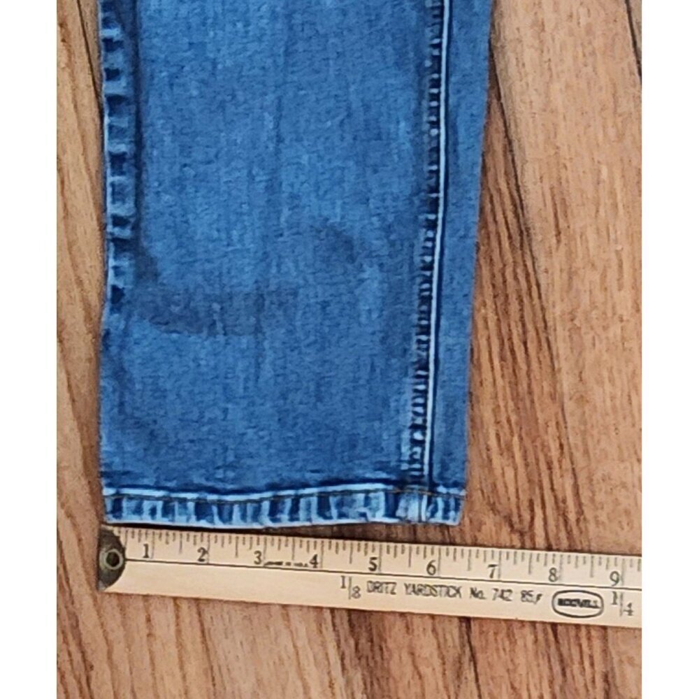 Coldwater Creek Jeans Straight Leg High Rise Medium Wash Denim Sz 6 Mom Flex Vtg - Picture 6 of 9